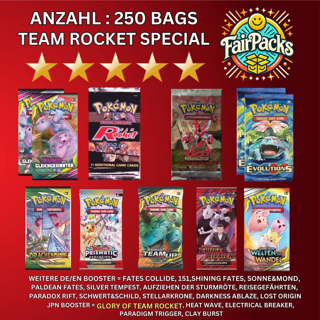 2er Bundle - Mystery Booster Bag ❗️Team Rocket Special ❗️